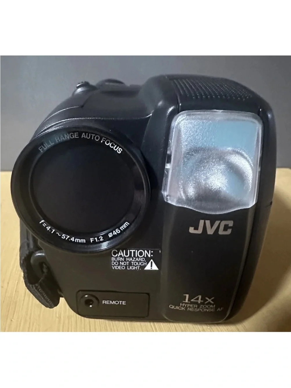JVC black compact